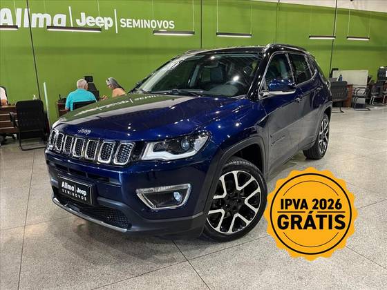 JEEP COMPASS 2.0 16V FLEX LIMITED AUTOMÁTICO